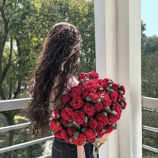 Rose Floral Decorative Blanket