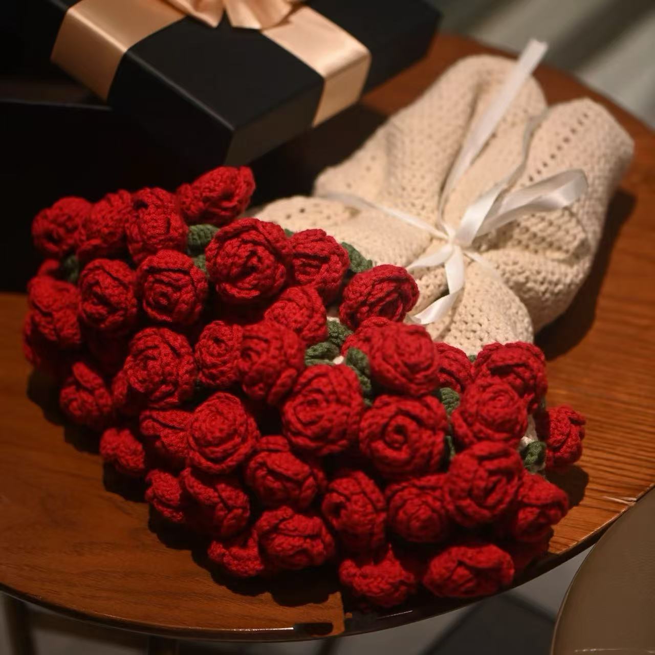 Rose Floral Decorative Blanket